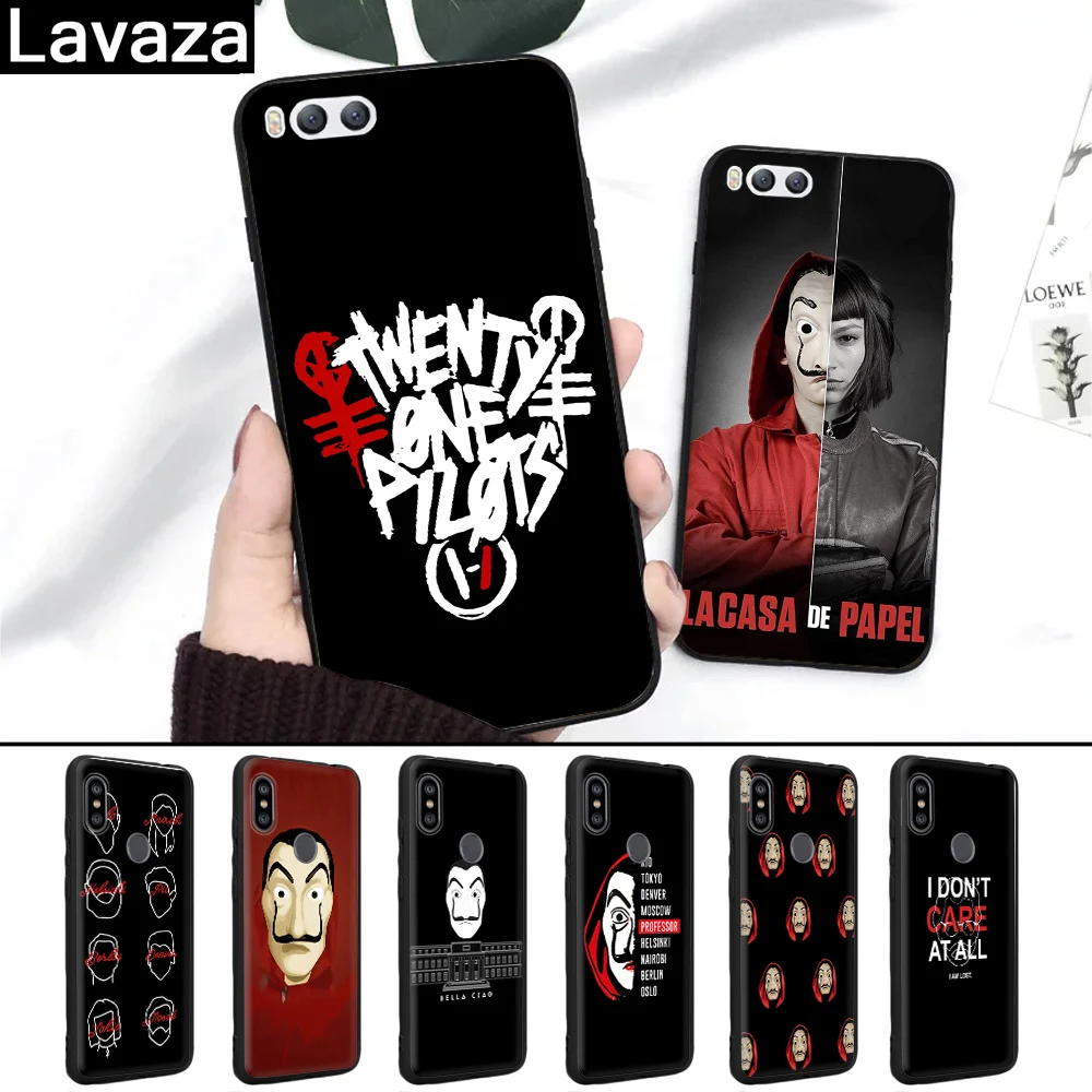 Lavaza La Casa De Papel Money Heist Silicone Case for Xiaomi MI 6 8 9 SE Max 3 Lite F1 A1 A2 5X 6X Mix 2S A3 Pro 9T CC9 CC9E
Lavaza La Casa De Papel Money Heist Silicone Case for Xiaomi MI 6 8 9 SE Max 3 Lite F1 A1 A2 5X 6X Mix 2S A3 Pro 9T CC9 CC9E