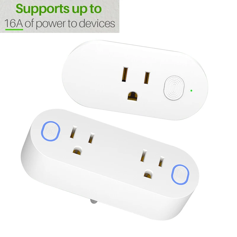 US standard Smart Power Socket work with Alexa Google home IFTTT Mini Wireless timer Switch 110V-240V Control by App smart life
US standard Smart Power Socket work with Alexa Google home IFTTT Mini Wireless timer Switch 110V-240V Control by App smart life