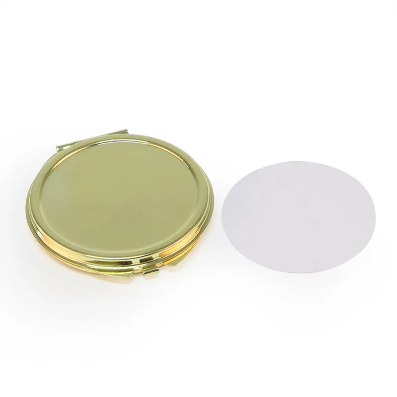 Customizable Round Gold Compact Mirror Engraved Flower Pattern Cosmetic Compact Mirror + Sublimation panel 5 pieces/Lot
Customizable Round Gold Compact Mirror Engraved Flower Pattern Cosmetic Compact Mirror + Sublimation panel 5 pieces/Lot