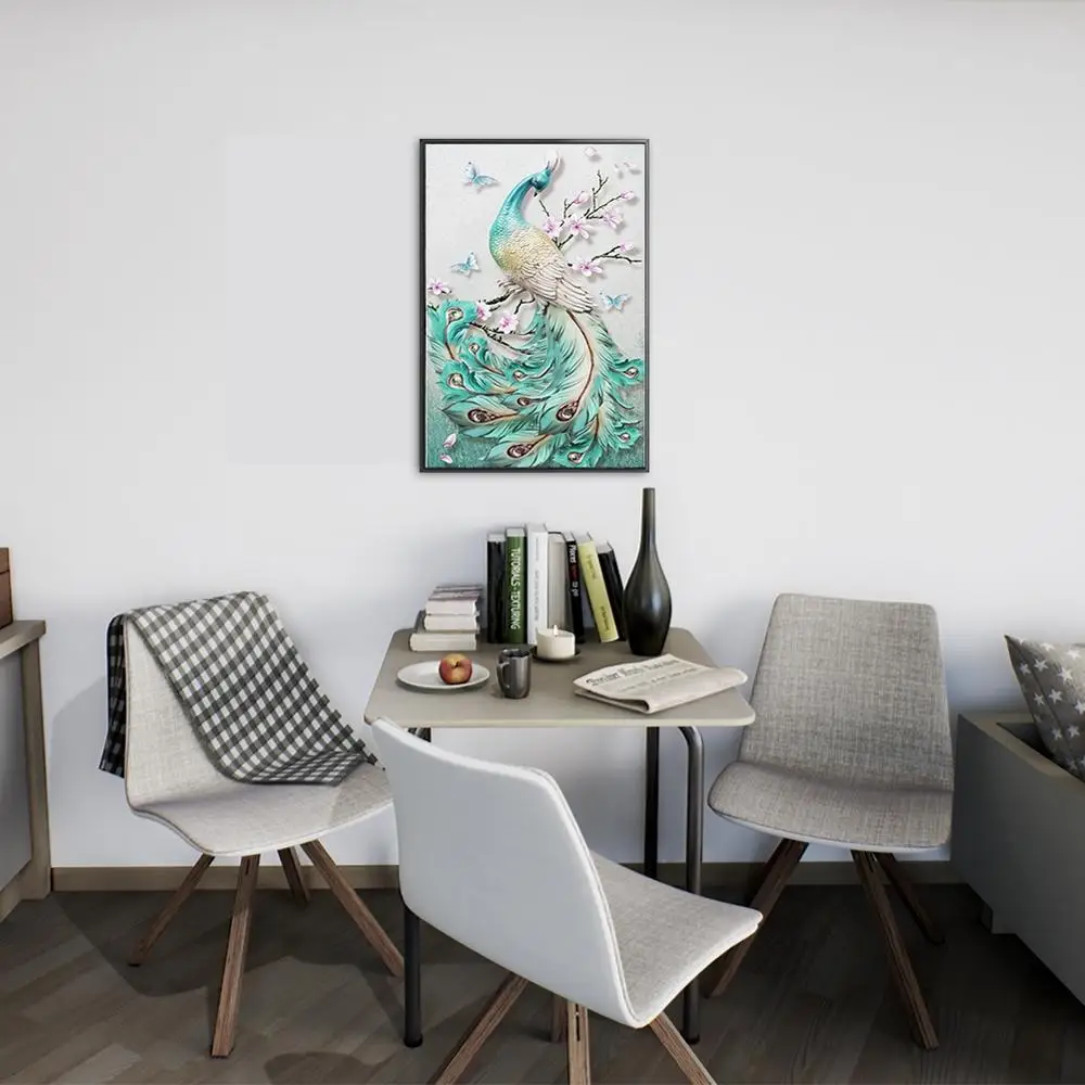 UnFramed Peacock Poster Scandinavian Canvas Painting For Living Room Wall Picture Art Print Modern Home Decor
UnFramed Peacock Poster Scandinavian Canvas Painting For Living Room Wall Picture Art Print Modern Home Decor
