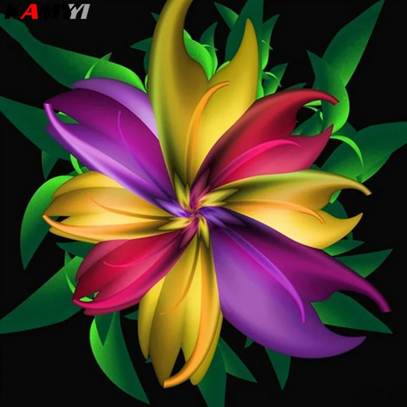 Diamond Embroidery Sale Full Drill Painting Flower Decoration Home Picture Of Rhinestone Mosaic Flowers XY1 | Дом и сад