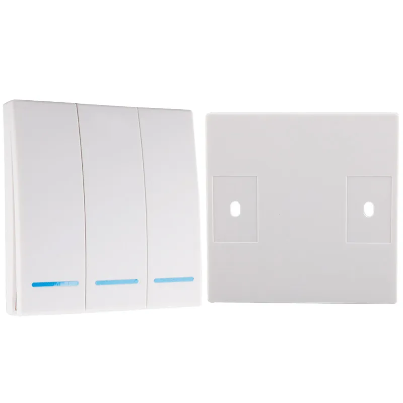 433Mhz Smart Push Wireless Switch Light Remote Control 110V 220V Receiver Wall Panel Button Bedroom Ceiling Lamp Panel Button
433Mhz Smart Push Wireless Switch Light Remote Control 110V 220V Receiver Wall Panel Button Bedroom Ceiling Lamp Panel Button