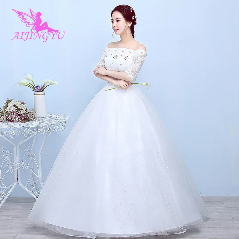 AIJINGYU 2018 beauty free shipping new hot selling cheap ball gown lace up back formal bride dresses wedding dress FU286
AIJINGYU 2018 beauty free shipping new hot selling cheap ball gown lace up back formal bride dresses wedding dress FU286