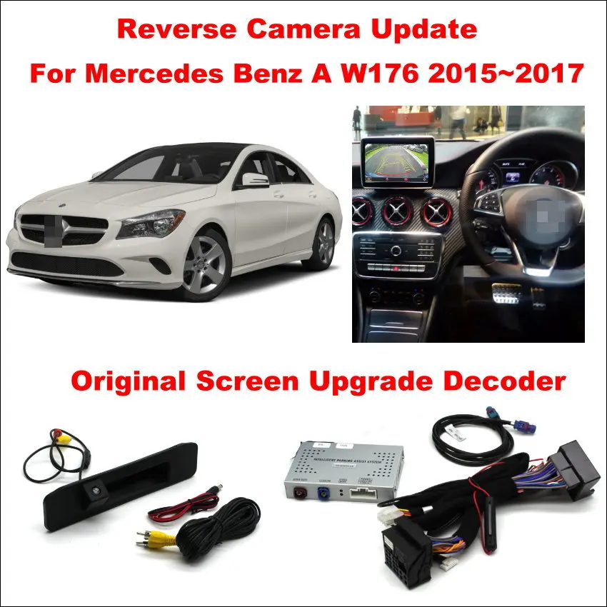 Liislee For Mercedes Benz A W176 2015~2017 Original Screen Update System / Reversing Track Image + Rear Camera / Digital Decoder
Liislee For Mercedes Benz A W176 2015~2017 Original Screen Update System / Reversing Track Image + Rear Camera / Digital Decoder