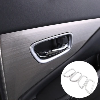For Nissan Murano 2015-2017 Matte Chrome Car inner door Bowl protector frame Cover Trim Car styling Accessories
For Nissan Murano 2015-2017 Matte Chrome Car inner door Bowl protector frame Cover Trim Car styling Accessories