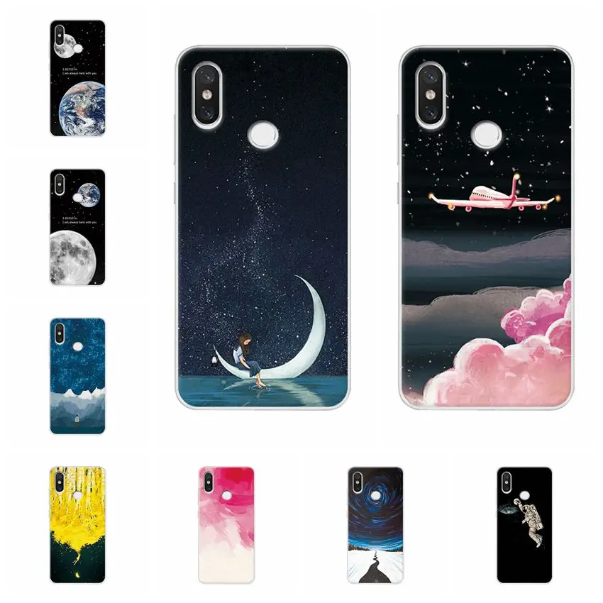 Couple Sky Case For Xiaomi Redmi Note 6 Pro Silicone Phone Chic Capa Back Moon Space Cover For Redmi Note 6 Pro Case Fundas
Couple Sky Case For Xiaomi Redmi Note 6 Pro Silicone Phone Chic Capa Back Moon Space Cover For Redmi Note 6 Pro Case Fundas