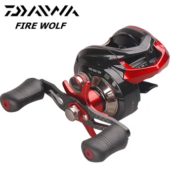 Original DAIWA FIRE WOLF 50H 50HL CS Bait Casting Fishing Reel 7.0:1/6BB/6KG Magforce 3D Break System Speed Shaft Moulinet Peche
Original DAIWA FIRE WOLF 50H 50HL CS Bait Casting Fishing Reel 7.0:1/6BB/6KG Magforce 3D Break System Speed Shaft Moulinet Peche