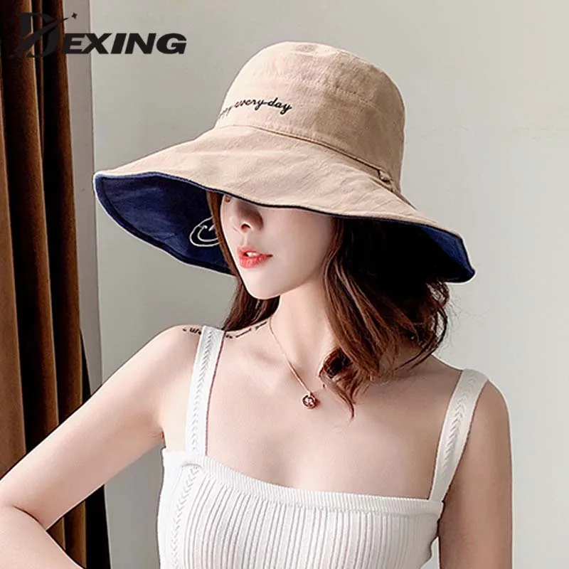 Elegant Fold Cotton Breathable Sun Hat for Women Uv Protection Cap Ladies Outdoor Spring Sunmer Letter Wide Brim Beach Hat
Elegant Fold Cotton Breathable Sun Hat for Women Uv Protection Cap Ladies Outdoor Spring Sunmer Letter Wide Brim Beach Hat
