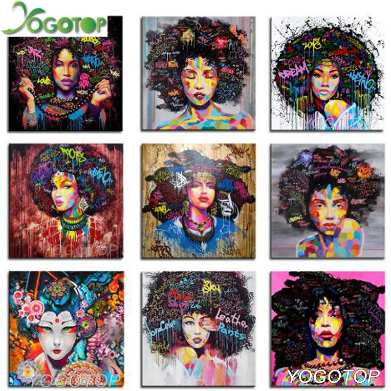 YOGOTOP Diy Diamond Painting Cross Stitch African American Woman Diamond Embroidery Full 5D Diamond Mosaic Decorative QA002
YOGOTOP Diy Diamond Painting Cross Stitch African American Woman Diamond Embroidery Full 5D Diamond Mosaic Decorative QA002
