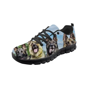2019 Women's casual walking sneakers black bottom Lace-up breathable mesh Low to help German shepherd dog pattern printing shoes
2019 Women's casual walking sneakers black bottom Lace-up breathable mesh Low to help German shepherd dog pattern printing shoes