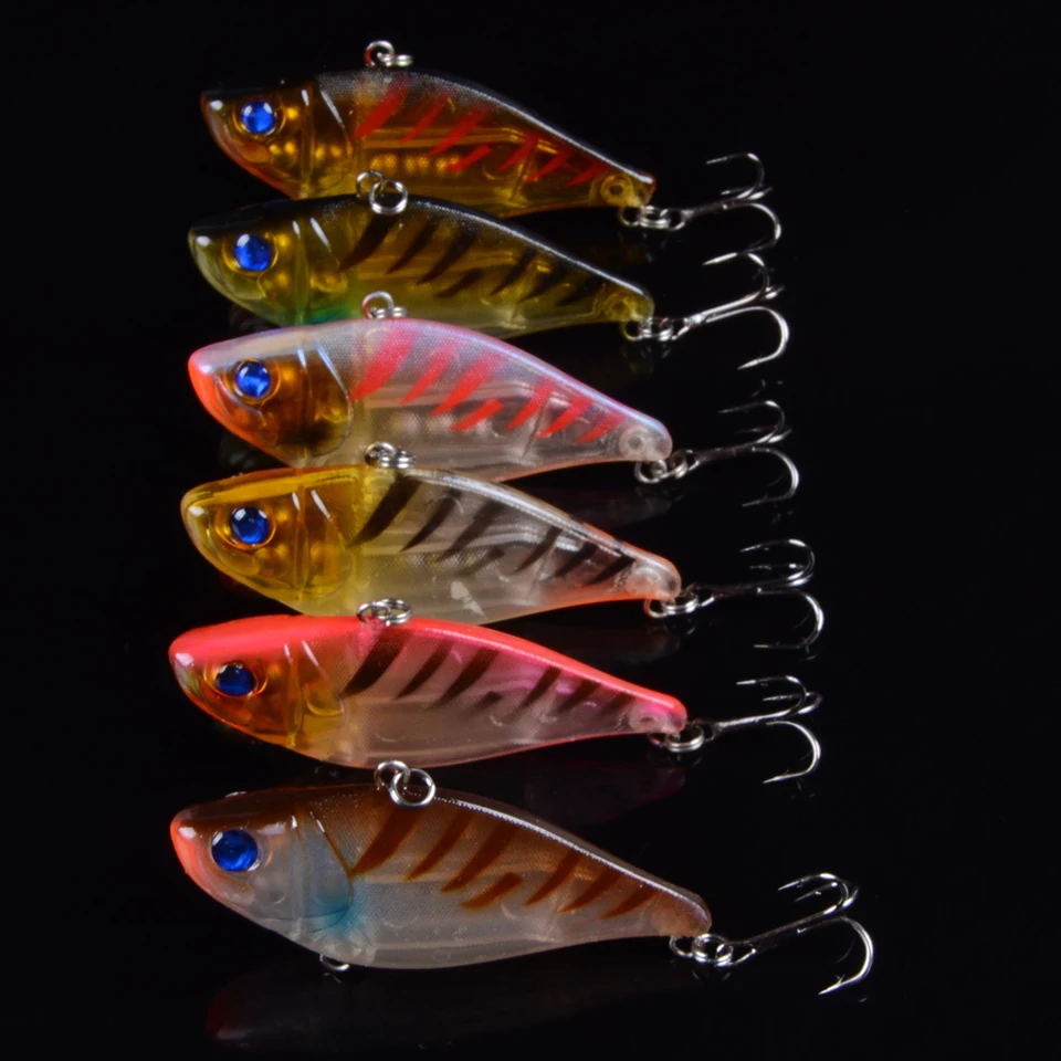 6pcs/lot 16G Hard VIB Lures 7CM Fishing Bait Treble Hooks Sinking Crankbait Fishing Tackle Pesca
6pcs/lot 16G Hard VIB Lures 7CM Fishing Bait Treble Hooks Sinking Crankbait Fishing Tackle Pesca