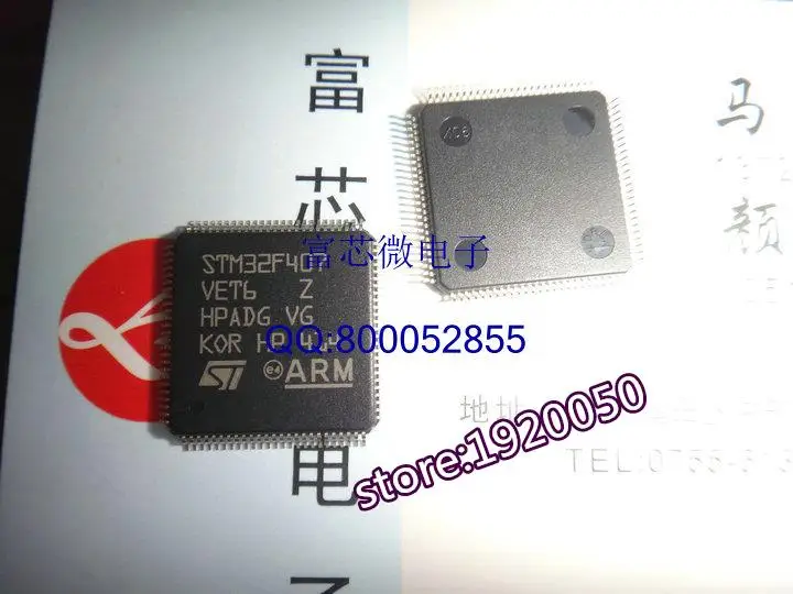 LQFP100 STM32F407VET6
LQFP100 STM32F407VET6