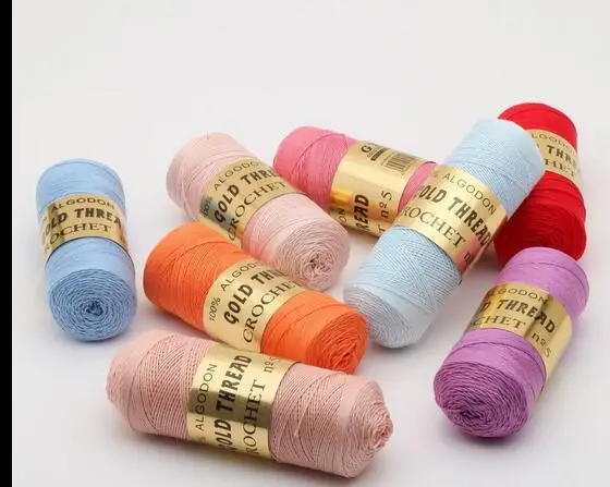 TPRPYN 1Pc=90g 3# Lace Cotton yarn crochet Yarn for hand knitting Thin Crochet soft knitting thin thread Y13504
TPRPYN 1Pc=90g 3# Lace Cotton yarn crochet Yarn for hand knitting Thin Crochet soft knitting thin thread Y13504