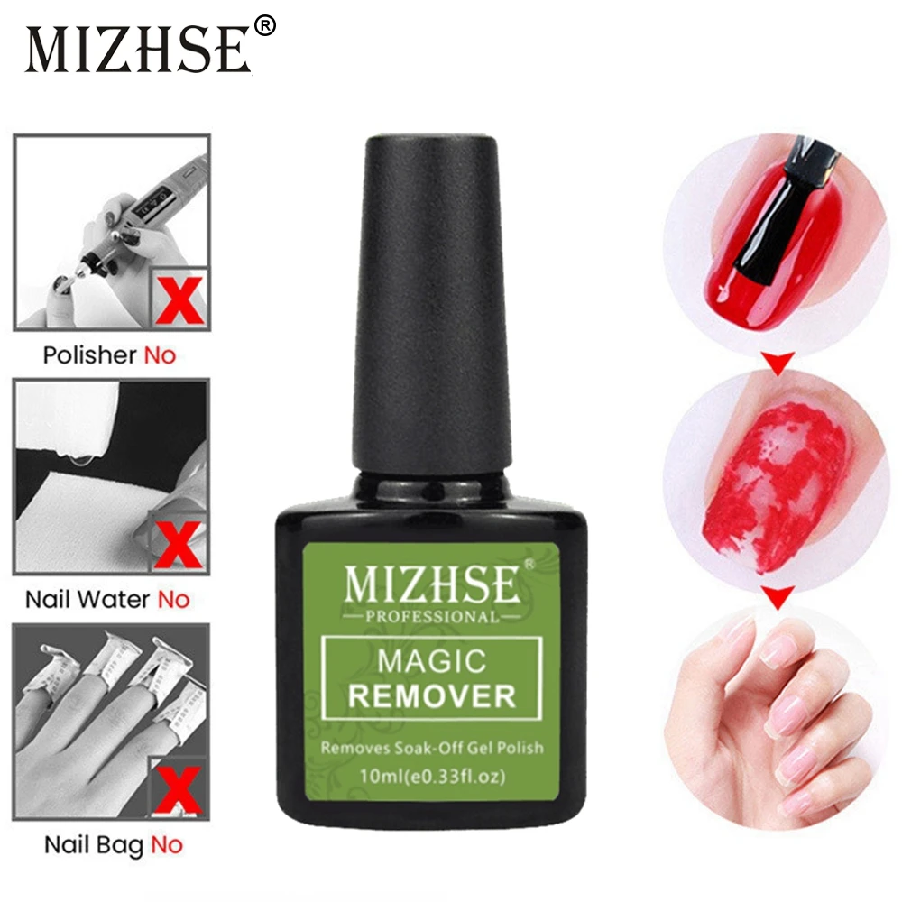 MIZHSE 10ML Nail Gel Magic Remover Soak Off Base Matte Top Coat Gel Nail Polish Gelpolish Nail Art Primer Lacquer Nails Salon
MIZHSE 10ML Nail Gel Magic Remover Soak Off Base Matte Top Coat Gel Nail Polish Gelpolish Nail Art Primer Lacquer Nails Salon