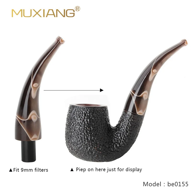 MUXIANG Coffee Color Acrylic Pipe Mouthpiece Specialized Mouthpiece 3mm/9mm Filter Smoking pipe accessories be0155-be0158
MUXIANG Coffee Color Acrylic Pipe Mouthpiece Specialized Mouthpiece 3mm/9mm Filter Smoking pipe accessories be0155-be0158