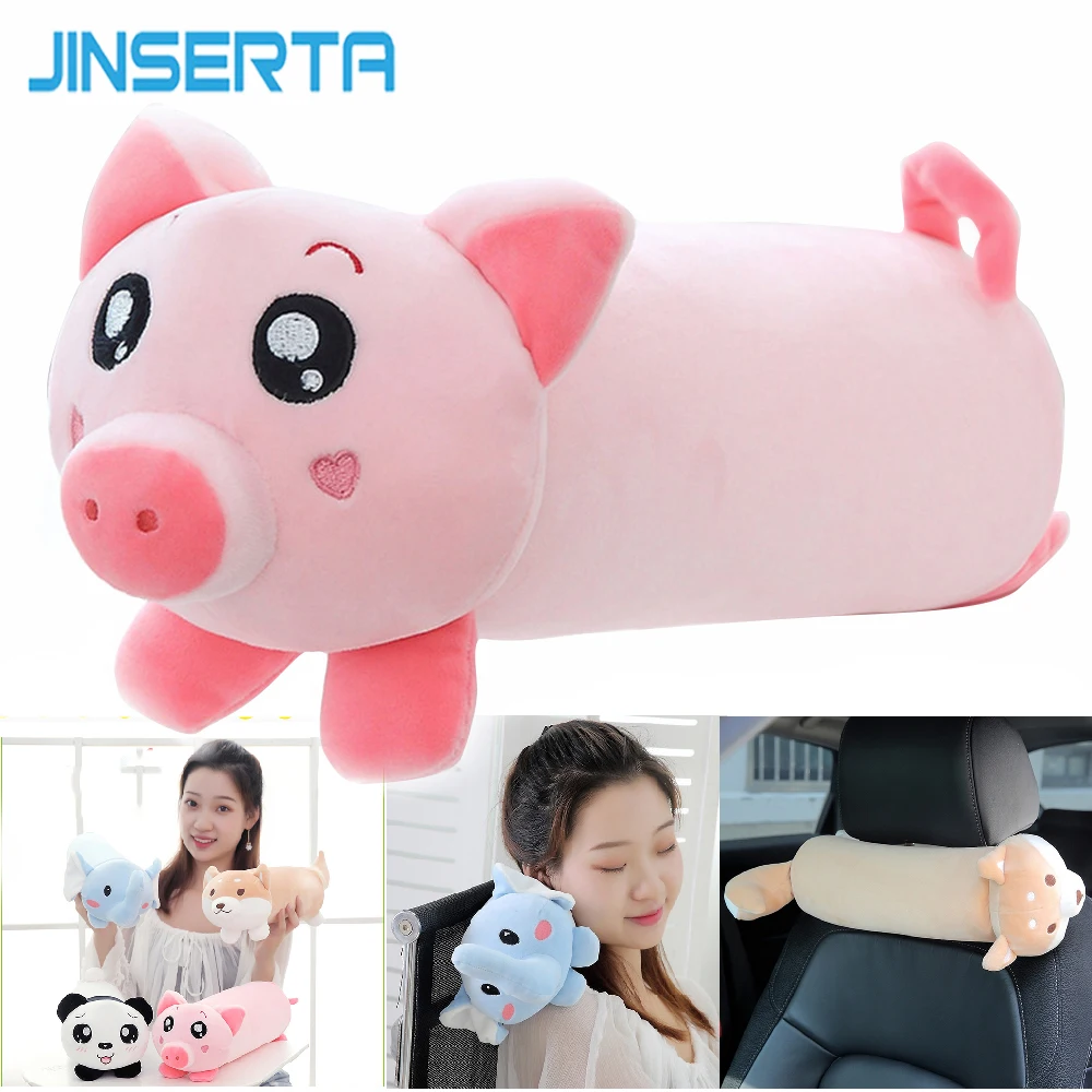 JINSERTA Cute Animal Car Travel Pillow New Style Column Shape Cotton Plush Neck Pillow Car Flight Cushion Chairs Headrest
JINSERTA Cute Animal Car Travel Pillow New Style Column Shape Cotton Plush Neck Pillow Car Flight Cushion Chairs Headrest