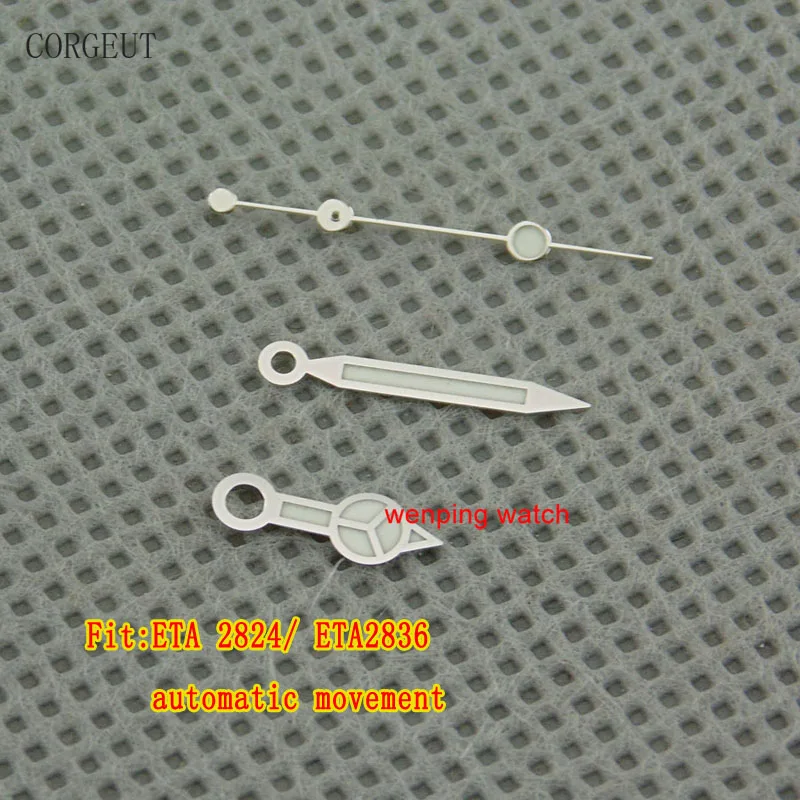 luminous watch hands(2 types for you) fit ETA2824 ETA2836 OR Mingzhu DG2813,DG 3804 miyota 8215 movement watch accessories
luminous watch hands(2 types for you) fit ETA2824 ETA2836 OR Mingzhu DG2813,DG 3804 miyota 8215 movement watch accessories