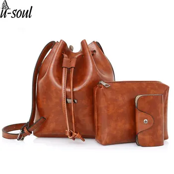 3 Pcs Women Bag High Quality Bucket Women Shoulder Bag Pu Leather Bag Set Female Crossbody Bag For Ladies A2923
3 Pcs Women Bag High Quality Bucket Women Shoulder Bag Pu Leather Bag Set Female Crossbody Bag For Ladies A2923