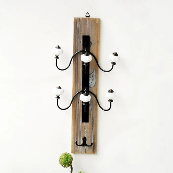 Vintage Wood Wall Hook Home Decoration Coat hanger Creative 4 Hooks Wall porta chave Hooks For Hanging Door perchero pared
Vintage Wood Wall Hook Home Decoration Coat hanger Creative 4 Hooks Wall porta chave Hooks For Hanging Door perchero pared