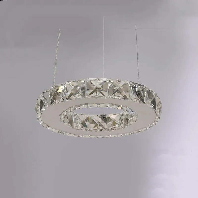 Modern Crystal LED Crystal Chandelier Crystal Lamp Lighting Fixture LED Circle Light Diameter 200mm Pendant for Aisle Porch
Modern Crystal LED Crystal Chandelier Crystal Lamp Lighting Fixture LED Circle Light Diameter 200mm Pendant for Aisle Porch