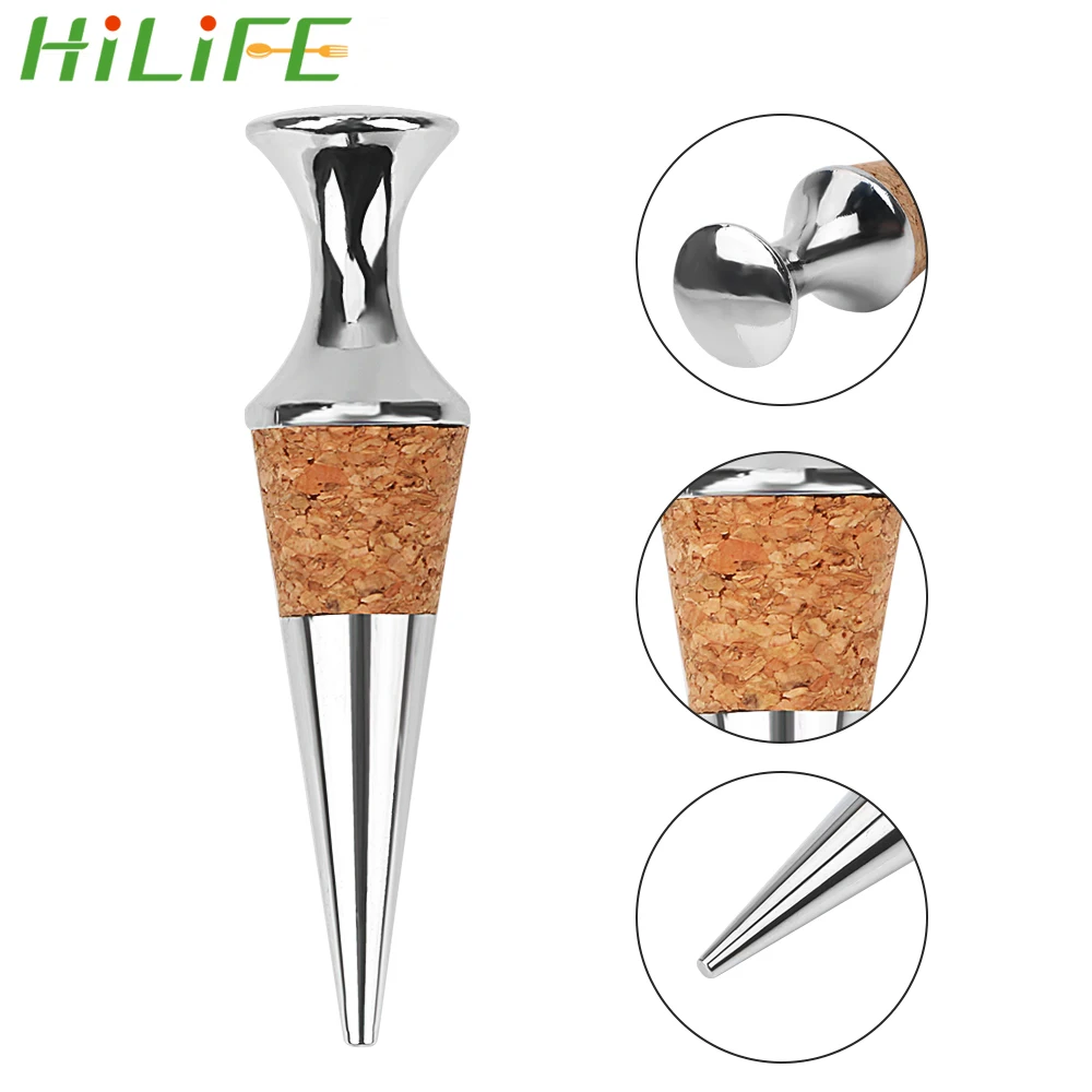 HILIFE Zinc Alloy Bar Tools Cork Wine Stopper Barware Kitchen Accessories Bottle Stoppers
HILIFE Zinc Alloy Bar Tools Cork Wine Stopper Barware Kitchen Accessories Bottle Stoppers