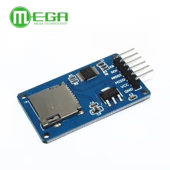 Micro SD card mini TF card reader module SPI interfaces with level converter chip
Micro SD card mini TF card reader module SPI interfaces with level converter chip