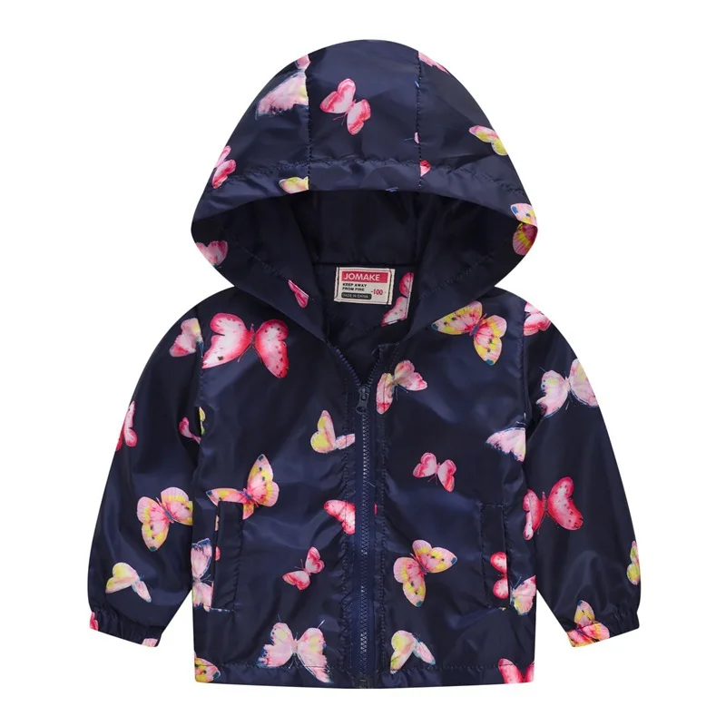 COOTELILI Baby Clothes Clothing Dinosaur Cat Kids Boys Jacket Coat Autumn Hooded Outerwear Coats Windbreaker Jacket For Girls (15)