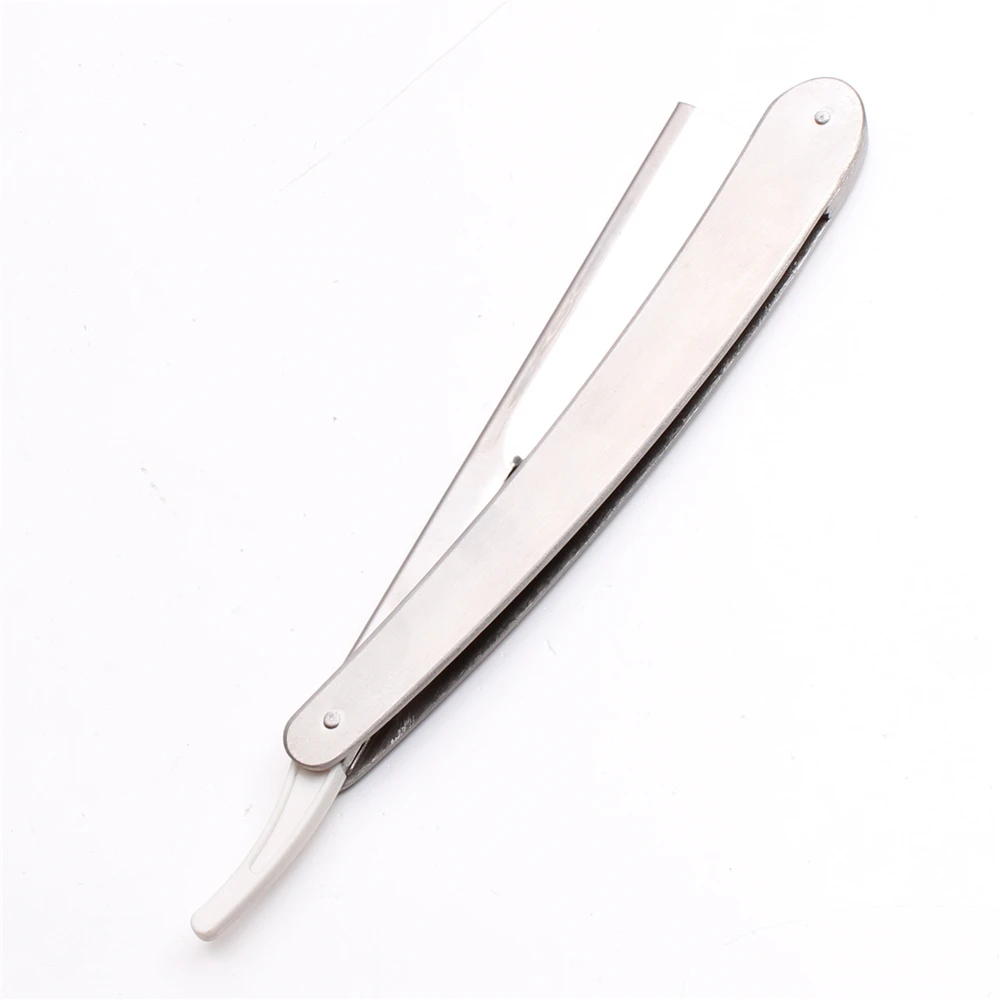 Фото 10 шт. 16 5x1 5 см мужские прямые парикмахерские края стальная бритва складной нож для
