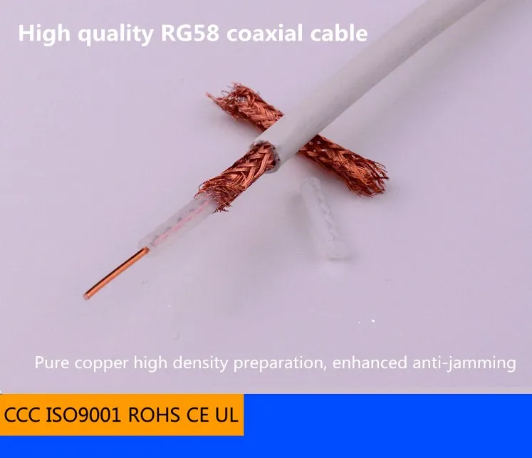 High quality RG58 coaxial cable