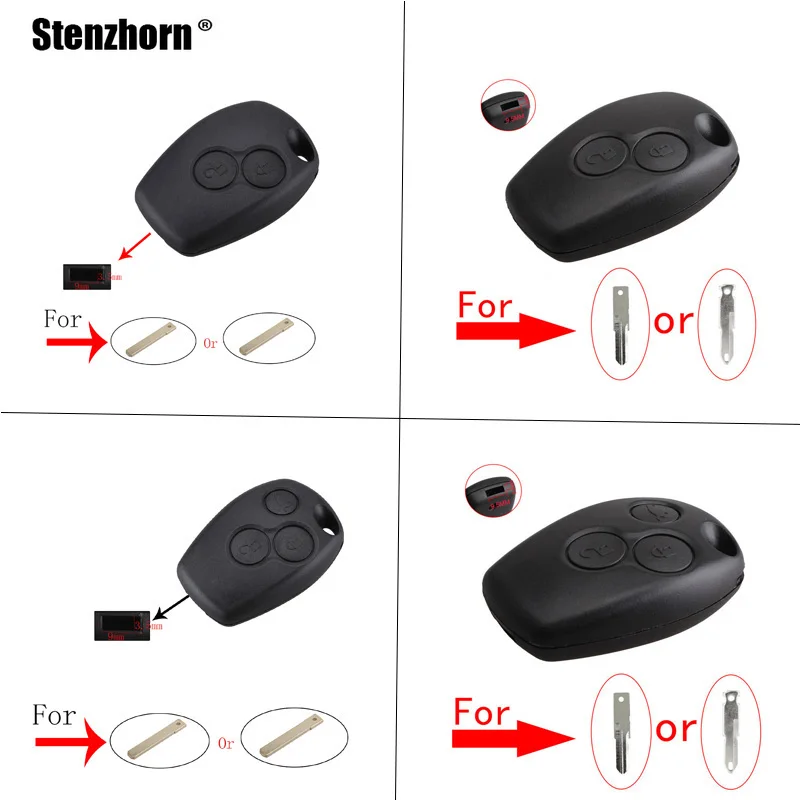QWMEND 2/3 Buttons Remote key shell For Renault Dacia Modus Clio 3 Twingo Kangoo 2 2004 2005 2006 2007 2008 2009 Cover Case
QWMEND 2/3 Buttons Remote key shell For Renault Dacia Modus Clio 3 Twingo Kangoo 2 2004 2005 2006 2007 2008 2009 Cover Case
