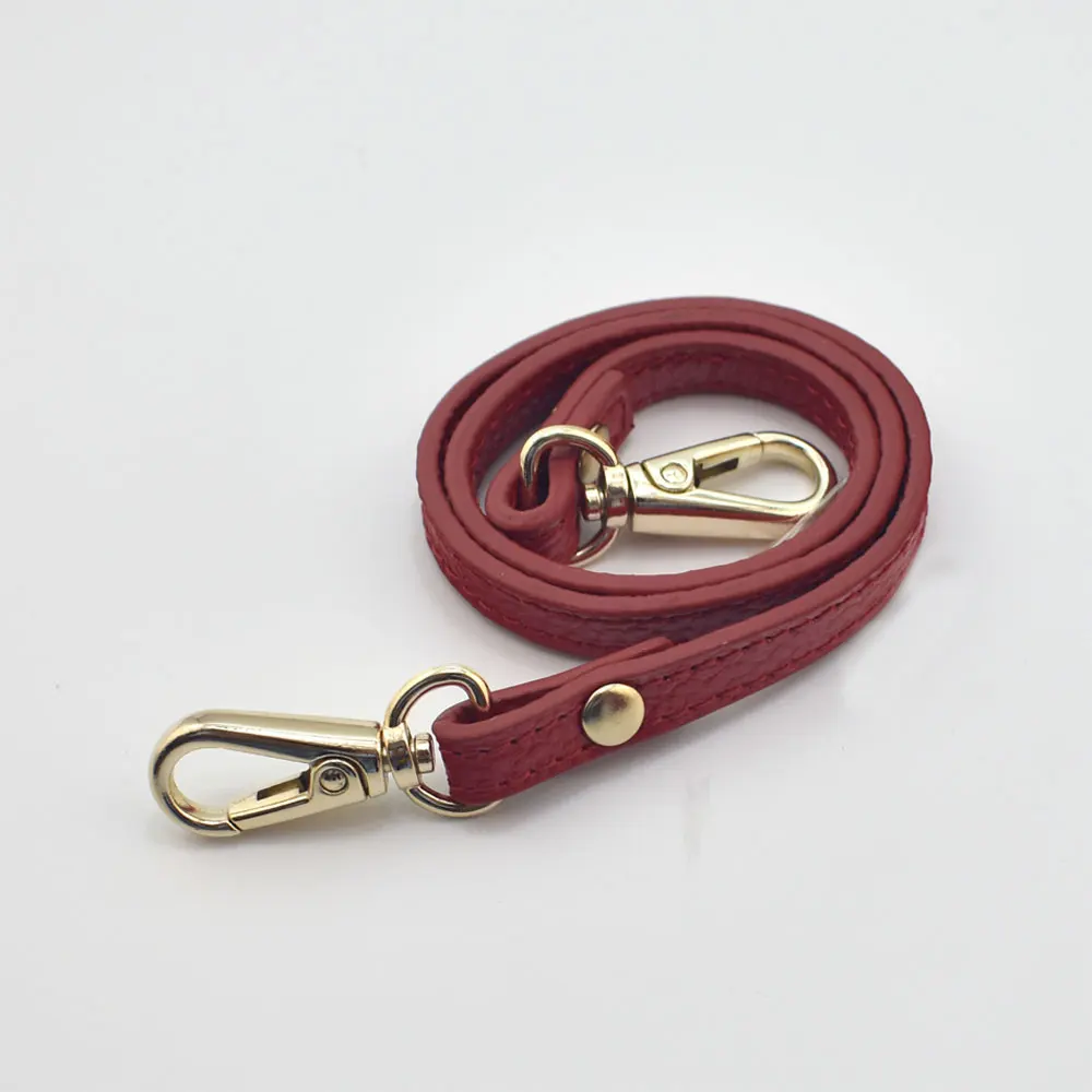 55cm Detachable Handle Replacement Bags Strap for Women Girls Genuine Leather Shoulder Bag Accessories Gold Buckle Belts Red
55cm Detachable Handle Replacement Bags Strap for Women Girls Genuine Leather Shoulder Bag Accessories Gold Buckle Belts Red
