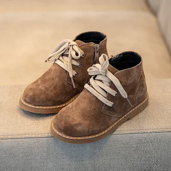 Boots Children's Shoes Kids boots girls Martin boots suede leather boys boots lace-up flat with whole sale hot winter shoes new
Boots Children's Shoes Kids boots girls Martin boots suede leather boys boots lace-up flat with whole sale hot winter shoes new