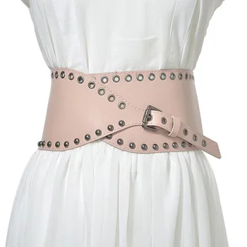 Women Ladies Waist Belt Wide Faux Polyurethane Leather Stretchy Elastic Retro Corset Belts for Dress Waistband Ceinture Citroen
Women Ladies Waist Belt Wide Faux Polyurethane Leather Stretchy Elastic Retro Corset Belts for Dress Waistband Ceinture Citroen