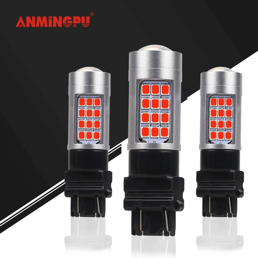 ANMINGPU 2x High Power Signal Lamp 3157 Led Bulb T25 3156 P27/7W P27W Led Brake Reverse Light Turn Signal Lamp Yellow Red White
ANMINGPU 2x High Power Signal Lamp 3157 Led Bulb T25 3156 P27/7W P27W Led Brake Reverse Light Turn Signal Lamp Yellow Red White