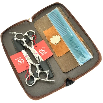 Meisha 6 inch Japan 440c Dragon Handle Hairdressing Scissors Set Hair Cutting Thinning Scissor for Barber Shop HA0328
Meisha 6 inch Japan 440c Dragon Handle Hairdressing Scissors Set Hair Cutting Thinning Scissor for Barber Shop HA0328