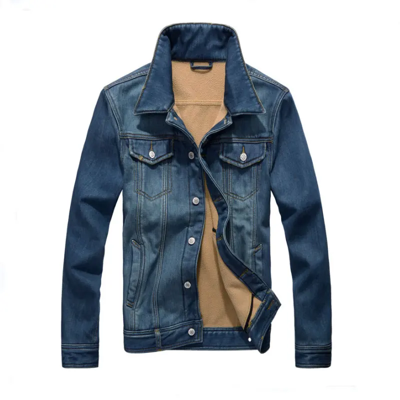Fashion men jacket and coat brand clothing denim jacket 2018 Blue Turn-down collar jacket thick warm winter outwear male cowboy
Fashion men jacket and coat brand clothing denim jacket 2018 Blue Turn-down collar jacket thick warm winter outwear male cowboy