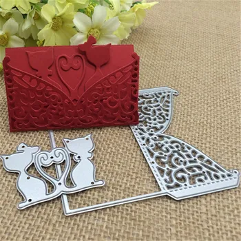 Cat Lover Marriage Lace Wing Metal Cutting Dies Stencil Scrapbooking Photo Album Card Paper Embossing Craft DIY
Cat Lover Marriage Lace Wing Metal Cutting Dies Stencil Scrapbooking Photo Album Card Paper Embossing Craft DIY