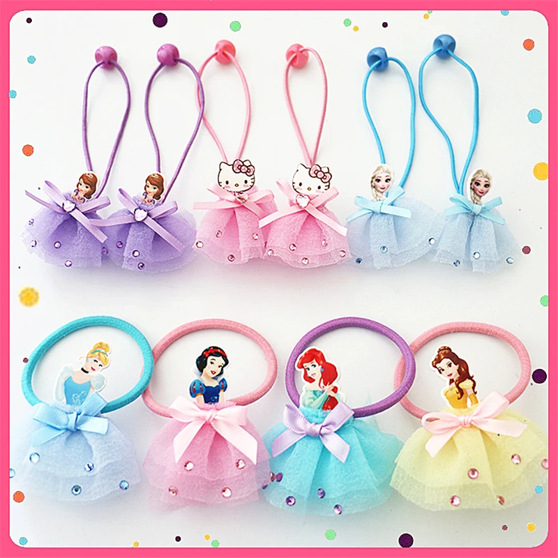 2pcs Disney cartoon Frozen children hair rope doll accessories head circle Elsa headband headwear girl birthday gift rubber band
2pcs Disney cartoon Frozen children hair rope doll accessories head circle Elsa headband headwear girl birthday gift rubber band