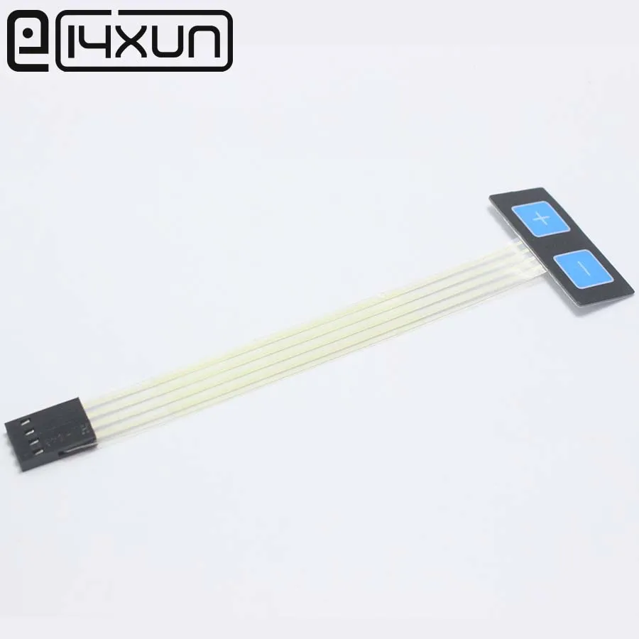 Eclyxun 1pcs 2 Key T-Shape Membrane Switch Matrix Keypad Keyboard + - Display switch DIY Parts
Eclyxun 1pcs 2 Key T-Shape Membrane Switch Matrix Keypad Keyboard + - Display switch DIY Parts