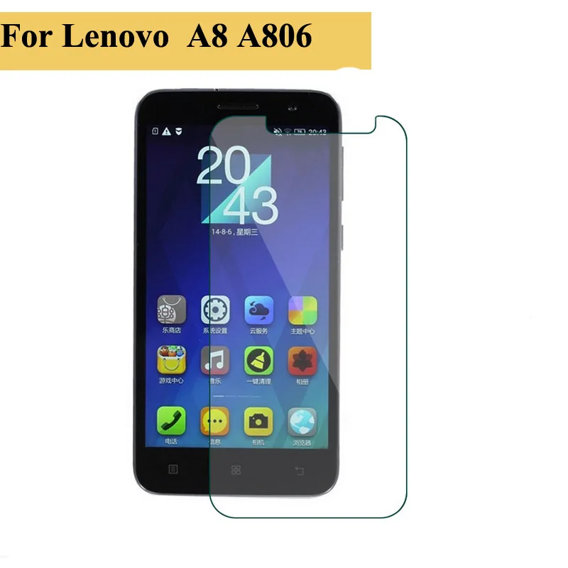 2PCS Tempered Glass For Lenovo A8 Steel Protector Screen Film For Lenovo A8 A806 screnn protector Film with Clean Tools
2PCS Tempered Glass For Lenovo A8 Steel Protector Screen Film For Lenovo A8 A806 screnn protector Film with Clean Tools