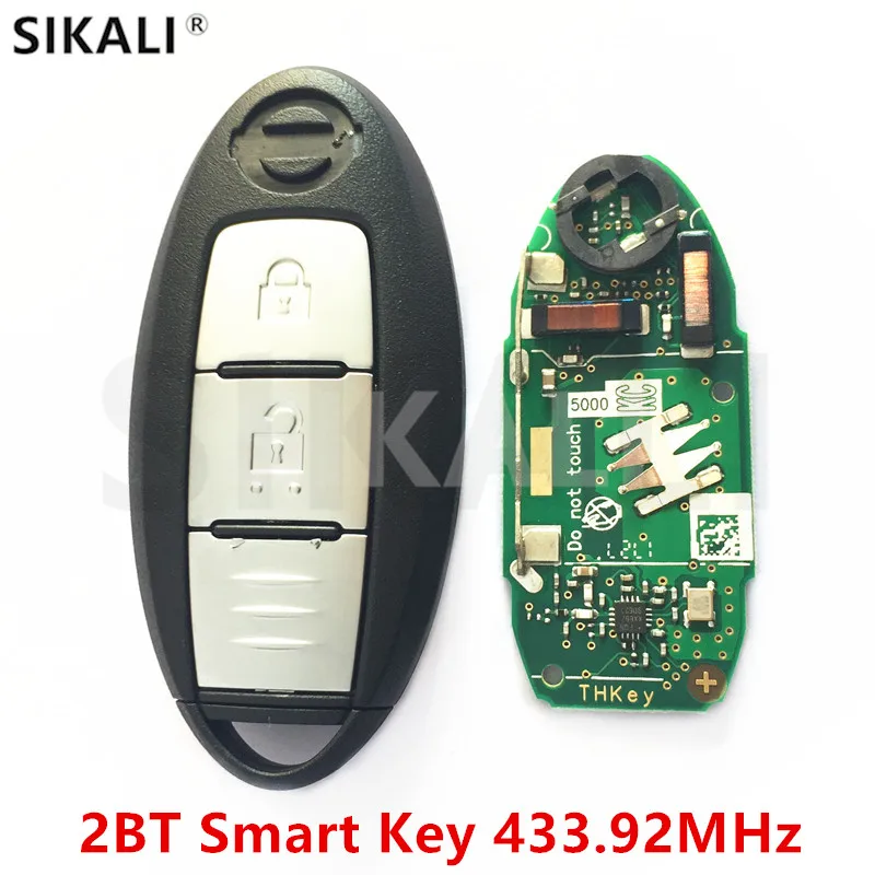 SIKALI Car Smart Remote Key Fit for NISSAN Qashqai X-Trail Keyless Entry Door Lock Controller for Continontal 433.92MHz
SIKALI Car Smart Remote Key Fit for NISSAN Qashqai X-Trail Keyless Entry Door Lock Controller for Continontal 433.92MHz