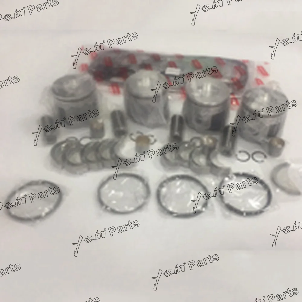 For Yanmar 3D84-2 3TNE84 Repair kit liner kit piston + full gasket set + bearings
For Yanmar 3D84-2 3TNE84 Repair kit liner kit piston + full gasket set + bearings