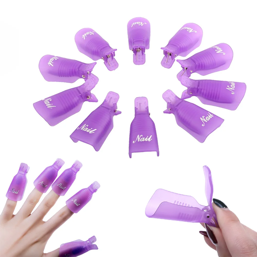 10pcs/set Nail Clips Gel Polish Remover Nail Art Soakers UV Degreaser Polish Remover Tool Plastic Clips Soak Off Caps
10pcs/set Nail Clips Gel Polish Remover Nail Art Soakers UV Degreaser Polish Remover Tool Plastic Clips Soak Off Caps