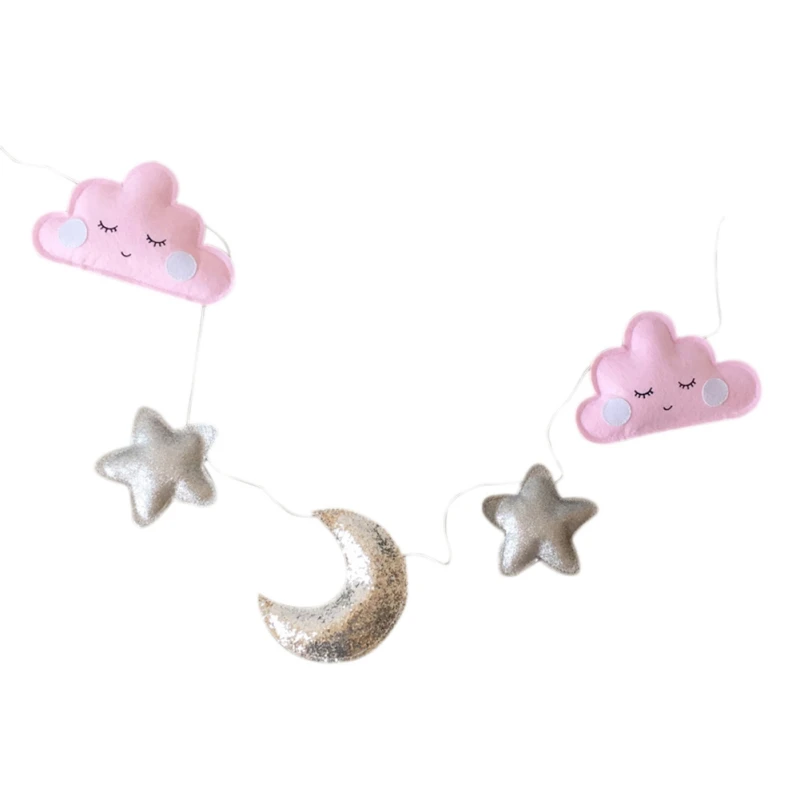 Nordic Hanging Ornaments Nursery Baby Room Star Moon Clouds Rainbow Water Drops String for Children Room Crib Tent Decoration
Nordic Hanging Ornaments Nursery Baby Room Star Moon Clouds Rainbow Water Drops String for Children Room Crib Tent Decoration