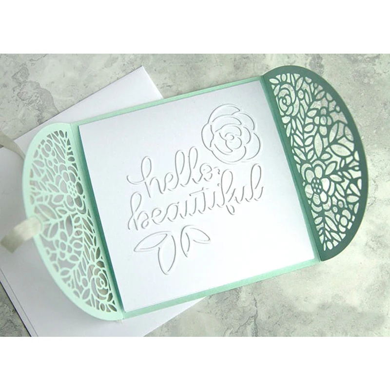 Word "hello beautiful gorgeous" Metal Cutting Dies New 2019 Stencils for DIY Scrapbooking Paper Cards Craft Making Decoration
Word "hello beautiful gorgeous" Metal Cutting Dies New 2019 Stencils for DIY Scrapbooking Paper Cards Craft Making Decoration
