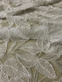 Nigerian french net Lace Cyndi-3.2008 Embroidered Cord Lace Fabric with full beads for bridal dress
Nigerian french net Lace Cyndi-3.2008 Embroidered Cord Lace Fabric with full beads for bridal dress