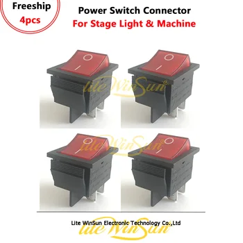 Litewinsune Red Power ON/OFF Switch Connector Socket Stage Lighting 200W 230W Beam Stage Fog Smoke Machine
Litewinsune Red Power ON/OFF Switch Connector Socket Stage Lighting 200W 230W Beam Stage Fog Smoke Machine