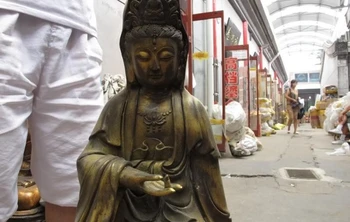 31 Tibet Buddhism Fane Bronze Gilt fastness Kwan-Yin Guan Yin Buddha Sit Hill
31 Tibet Buddhism Fane Bronze Gilt fastness Kwan-Yin Guan Yin Buddha Sit Hill