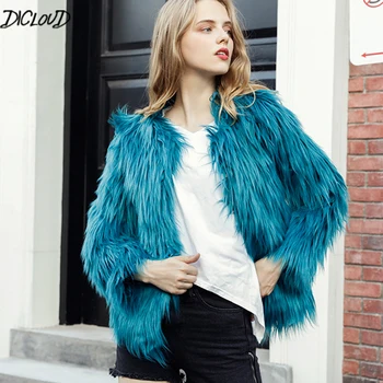 DICLOUD 2018 Faux Fur Coat Women Luxury Fashion Round Neck Autumn Winter Coat Woman Elegant Casual Plus Size Jacket Pelliccia
DICLOUD 2018 Faux Fur Coat Women Luxury Fashion Round Neck Autumn Winter Coat Woman Elegant Casual Plus Size Jacket Pelliccia