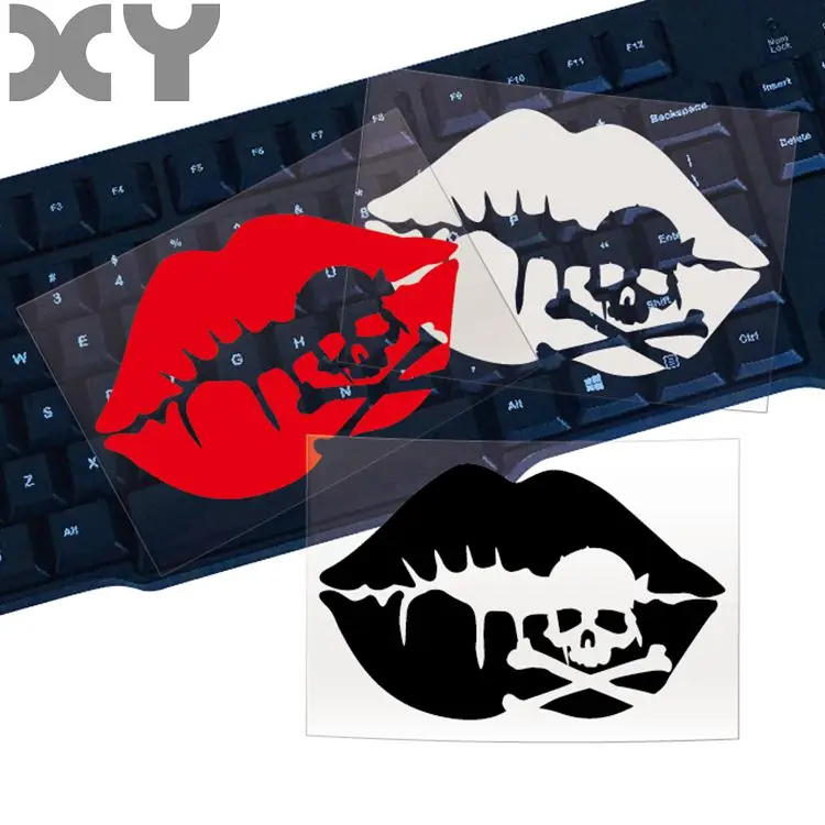 XY Waterproof Car Sticker Kiss Lip Skull for Motorcycle Reflective Type Funny Sexy Car Vinyl Stickers
XY Waterproof Car Sticker Kiss Lip Skull for Motorcycle Reflective Type Funny Sexy Car Vinyl Stickers